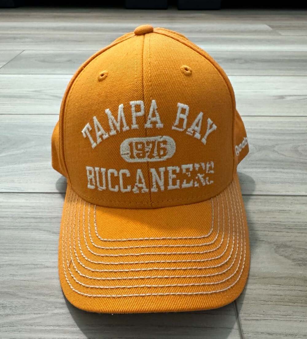 Reebok NFL Vintage Tampa Bay Buccaneers 1976 Creamsicle Wool Adjustable Cap